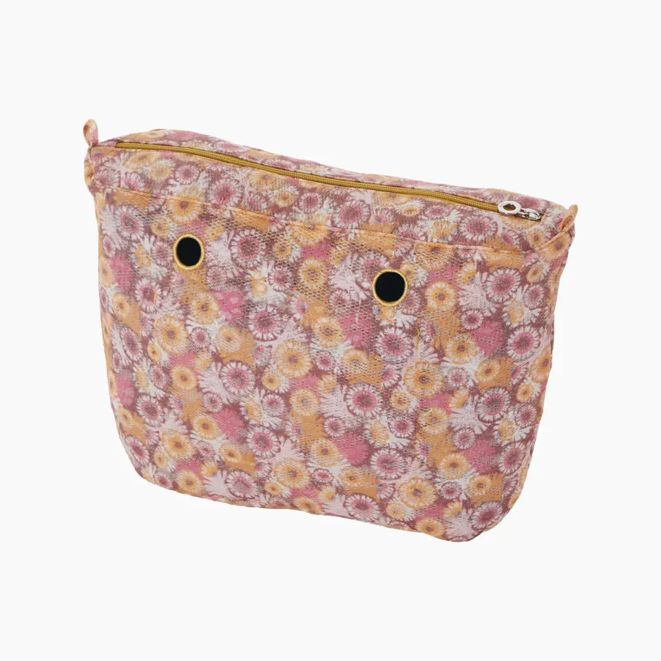 O bag doublure intérieure zip bloom sun