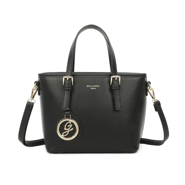 Gallantry Veya sac main Noir saffiano