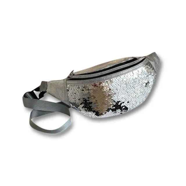 Maison Sacoches Nara banane femme brillante paillettes