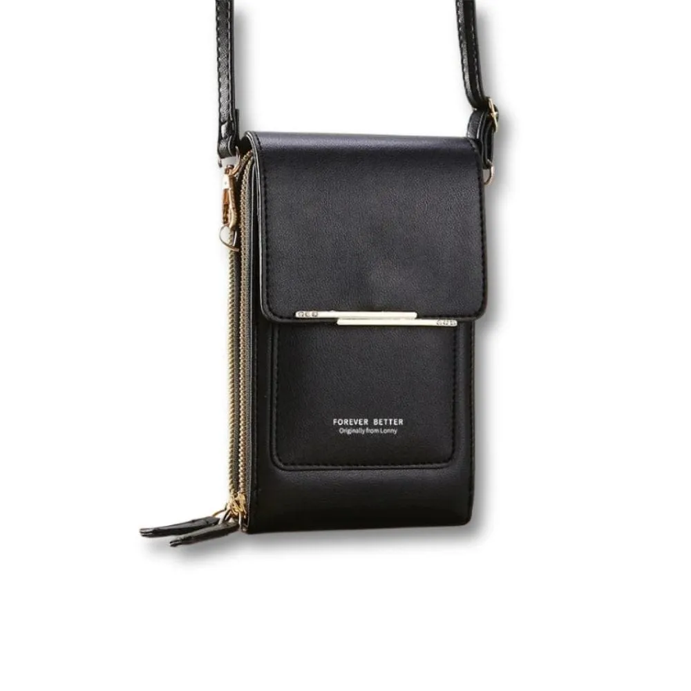 Maison Sacoches Ysia sacoche porte-monnaie Noir compacte