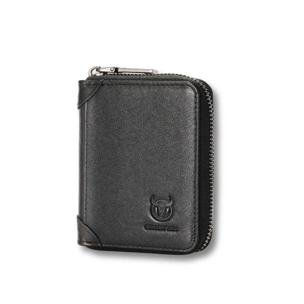 Maison Sacoches Héritage Porte-Monnaie Homme Café Cuir