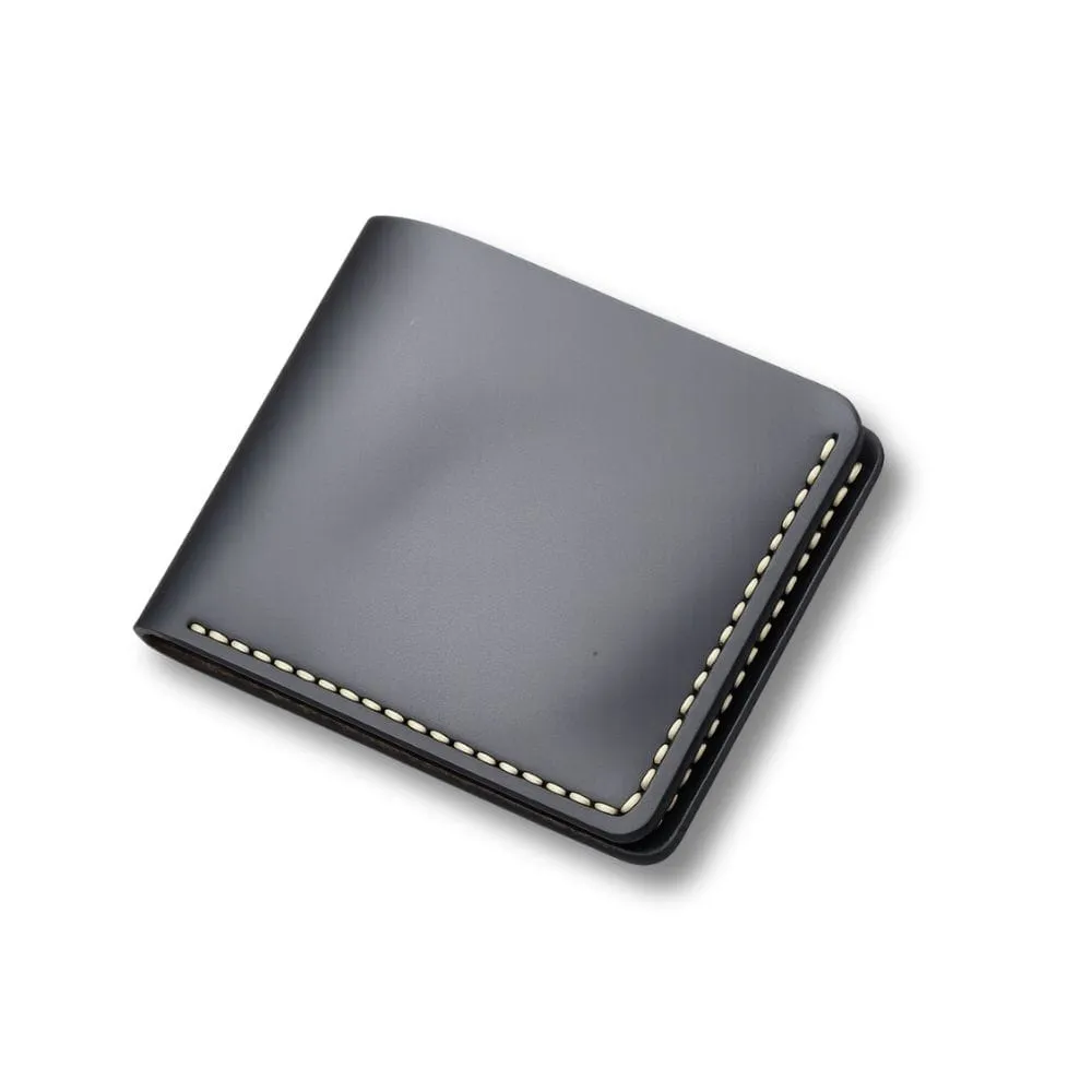 Maison Sacoches Nox Porte Carte Cuir Homme Noir Vertical