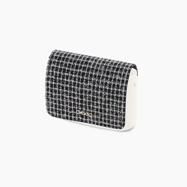 O bag O pocket rabat sac argent lamé