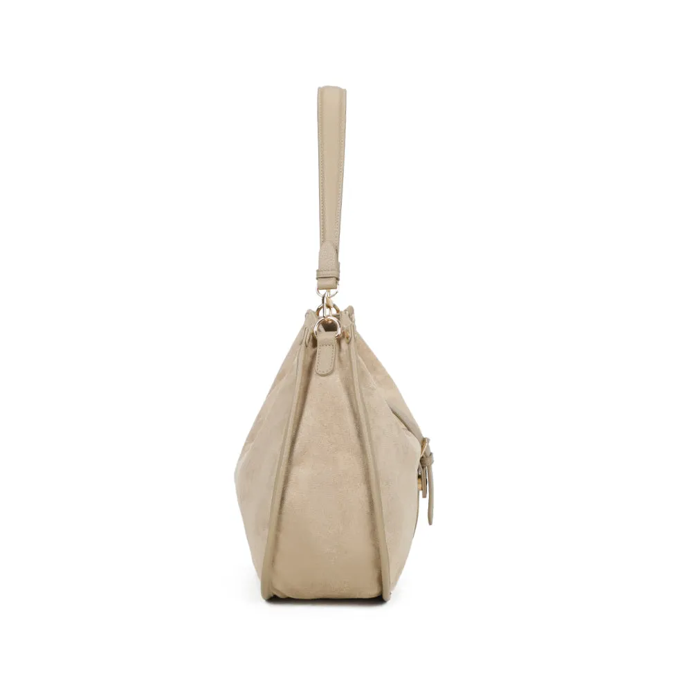 Gallantry Paris La Méorine sac cabas Taupe effet suédé