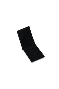 O bag agrifoglio noir portefeuille homme compact tissu