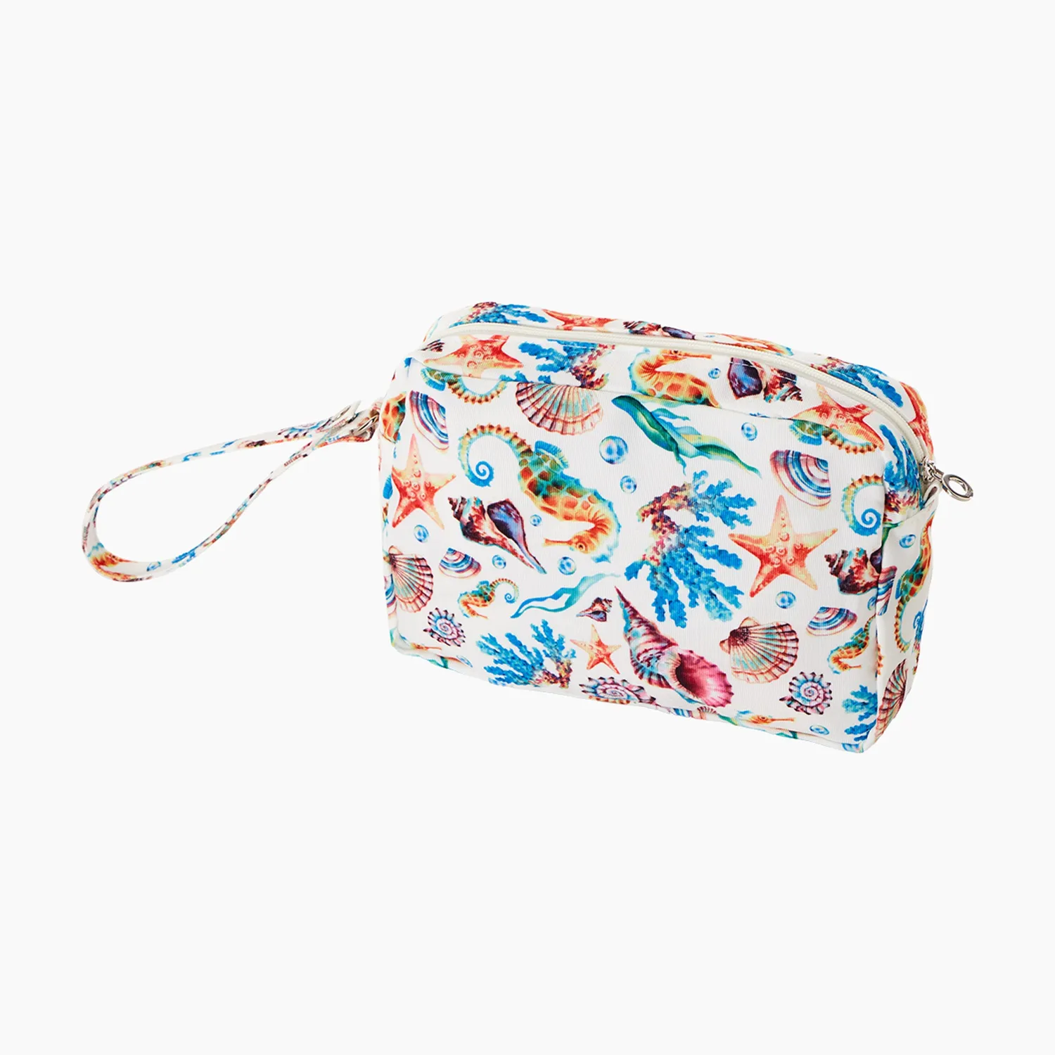 O bag Marbella pochette zip hippocampe multicolore