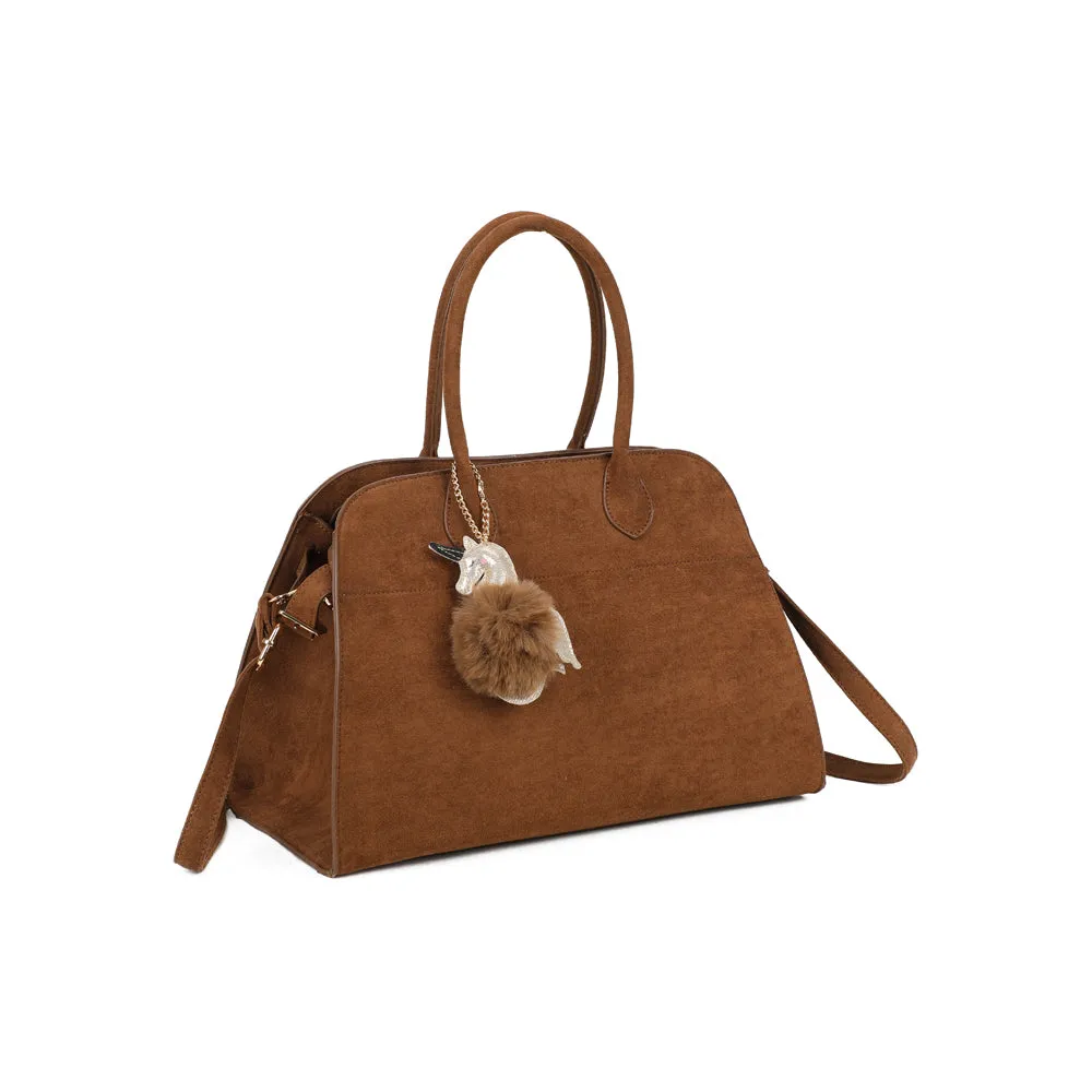 Gallantry Vera Velours sac à main marron velours