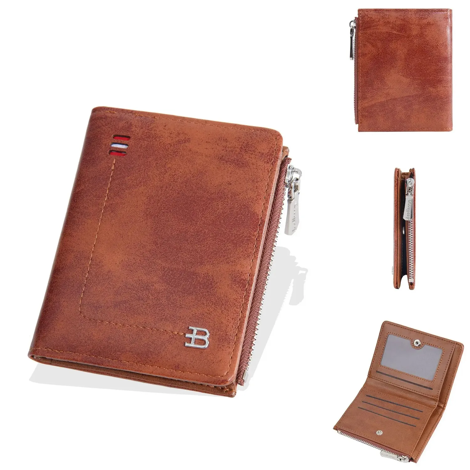 Mon Sacoche Compact portefeuille homme noir compact