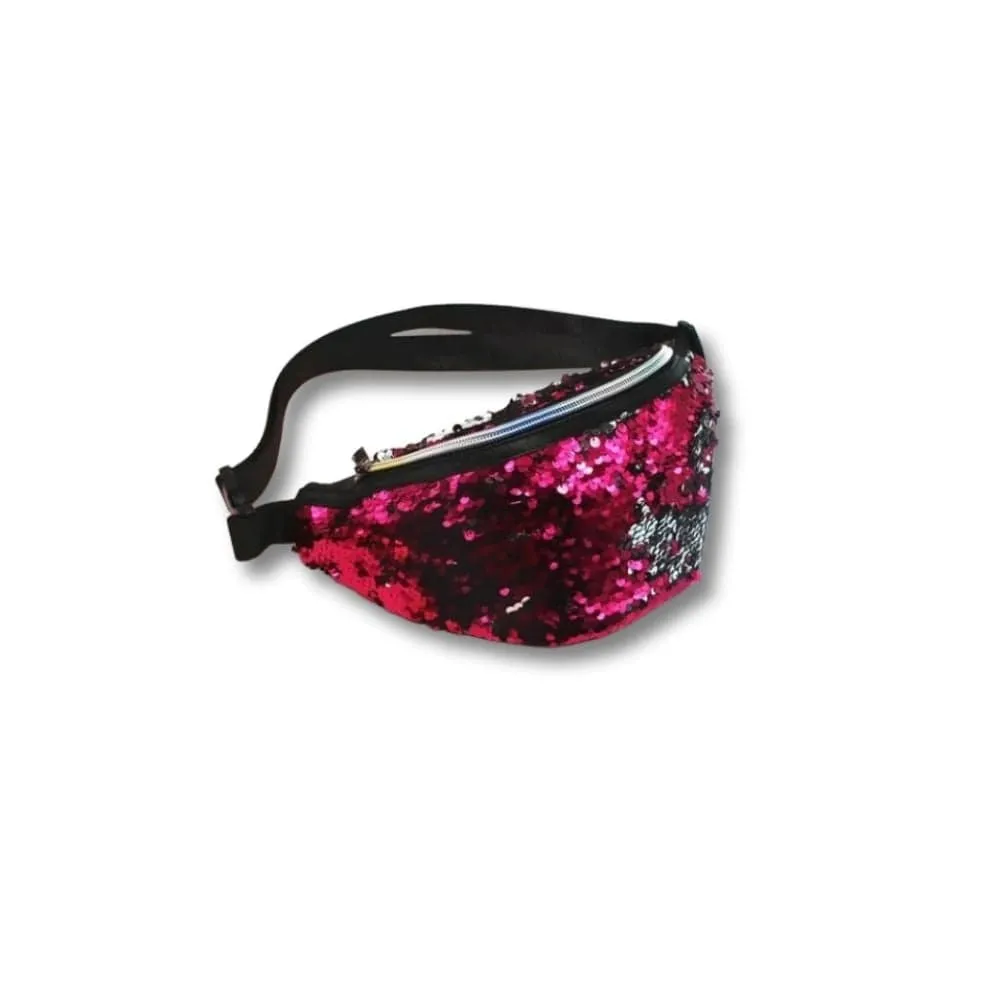 Maison Sacoches Lumi banane paillettes femme