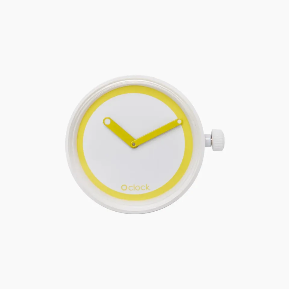 O Bag O Clock mécanisme montre fluo genêt