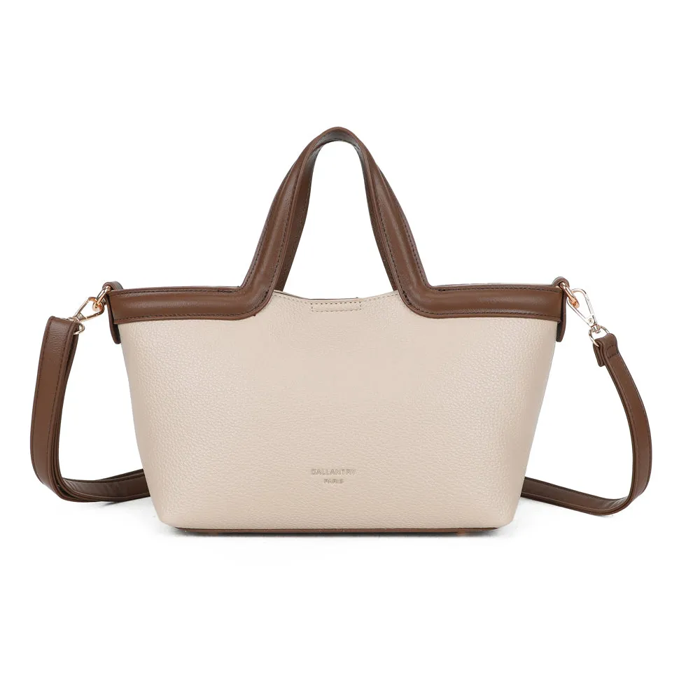 Gallantry Paris Horizon Duo sac à main noir bicolore