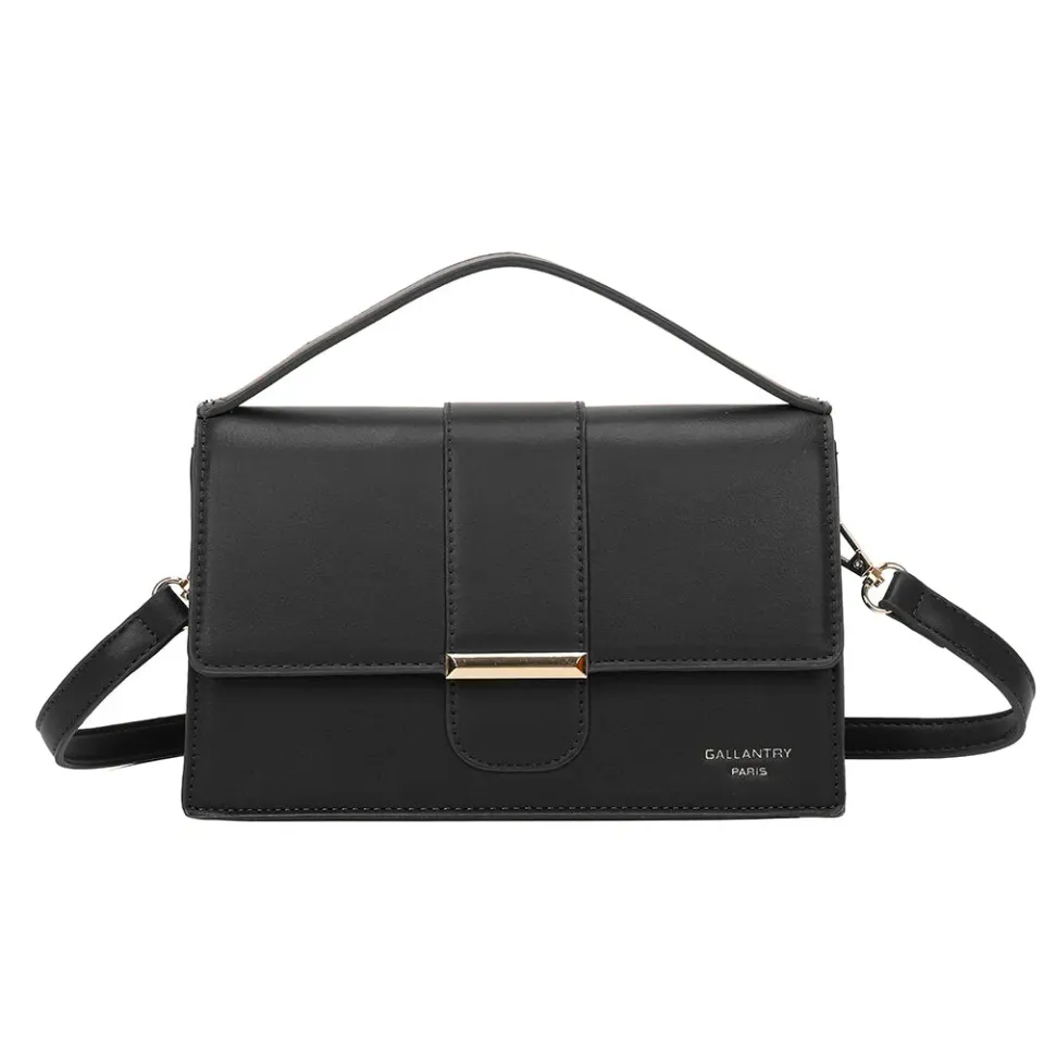 Gallantry Paris La Faustine sac à main noir vegan