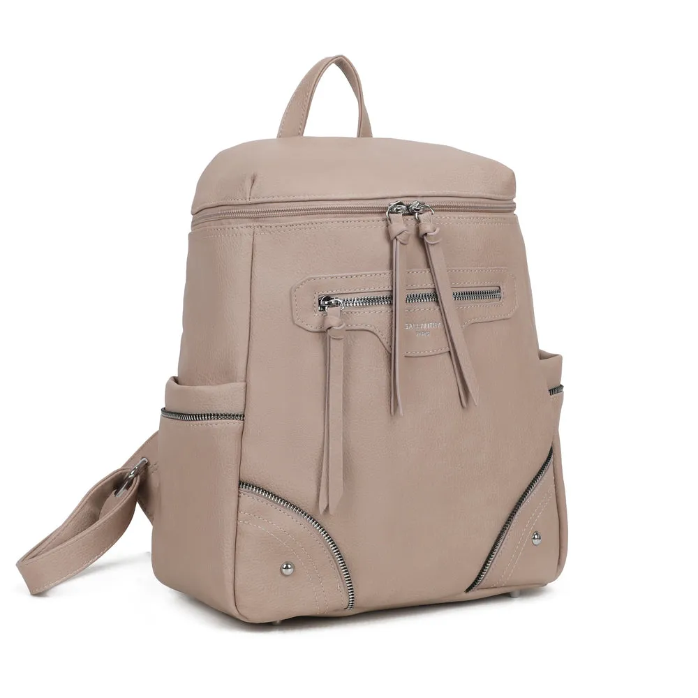 Gallantry Paris Le Gabin sac à dos taupe vegan