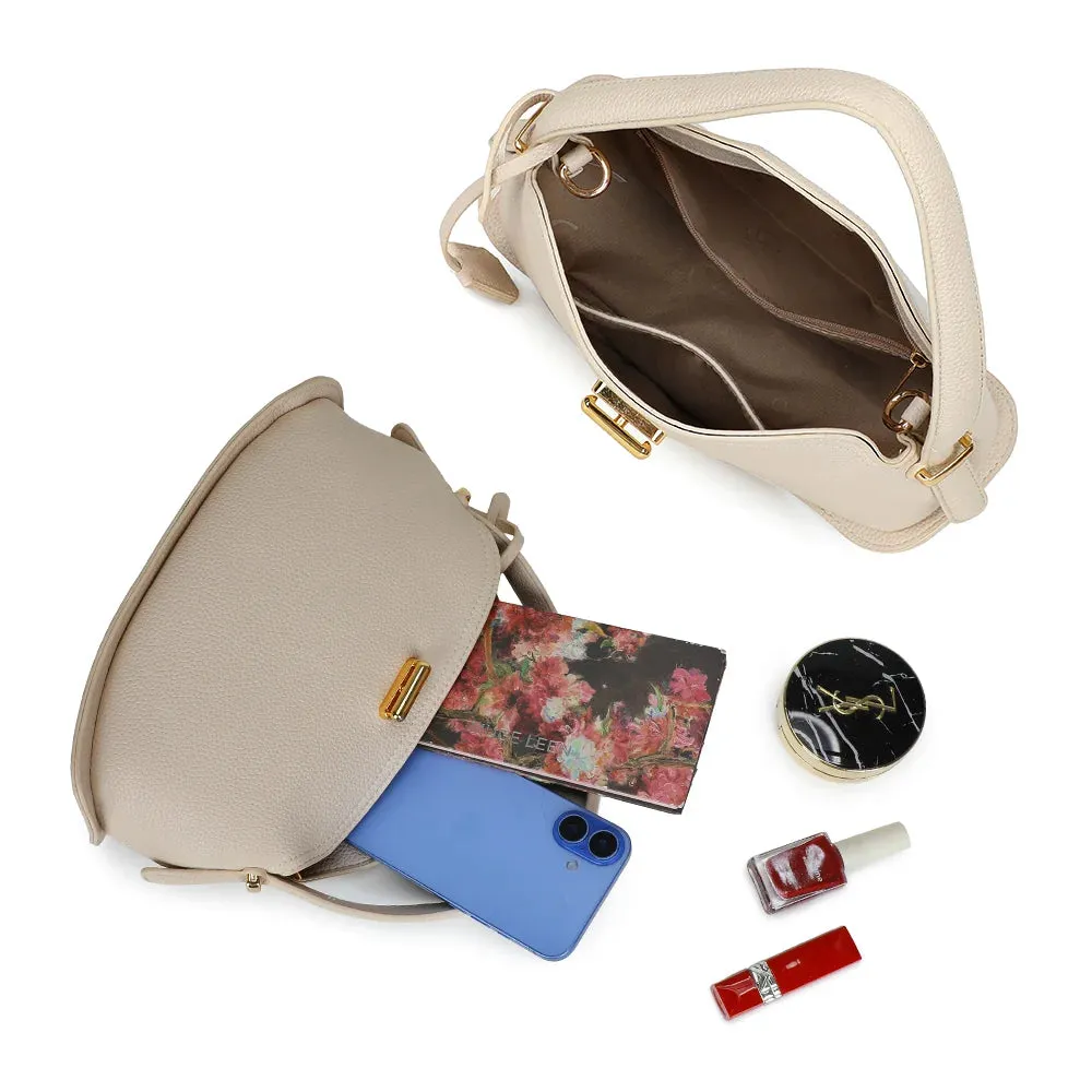Gallantry Paris Isée sac main bandoulière beige