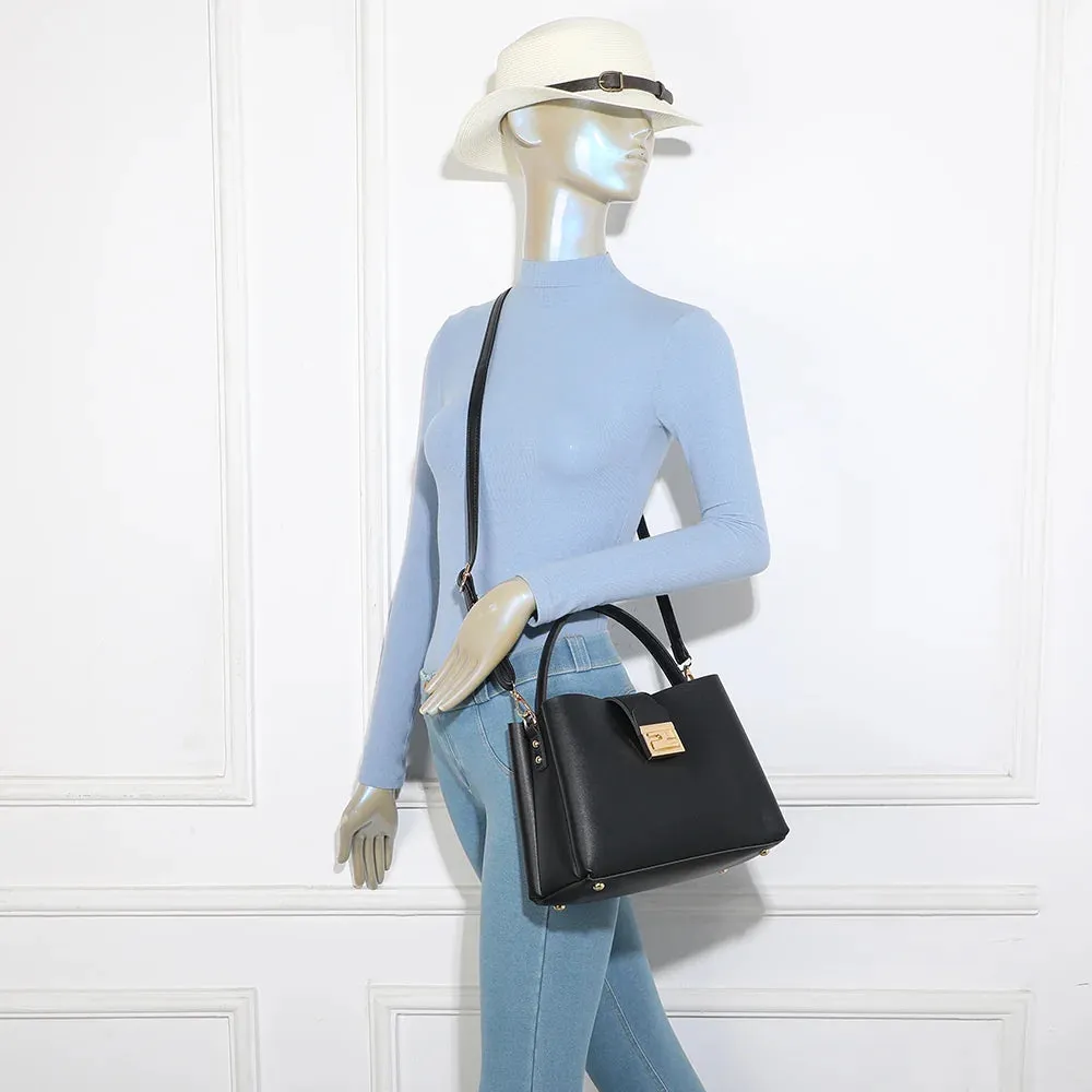 Gallantry Paris La Astoria sac à main bandoulière noir vegan