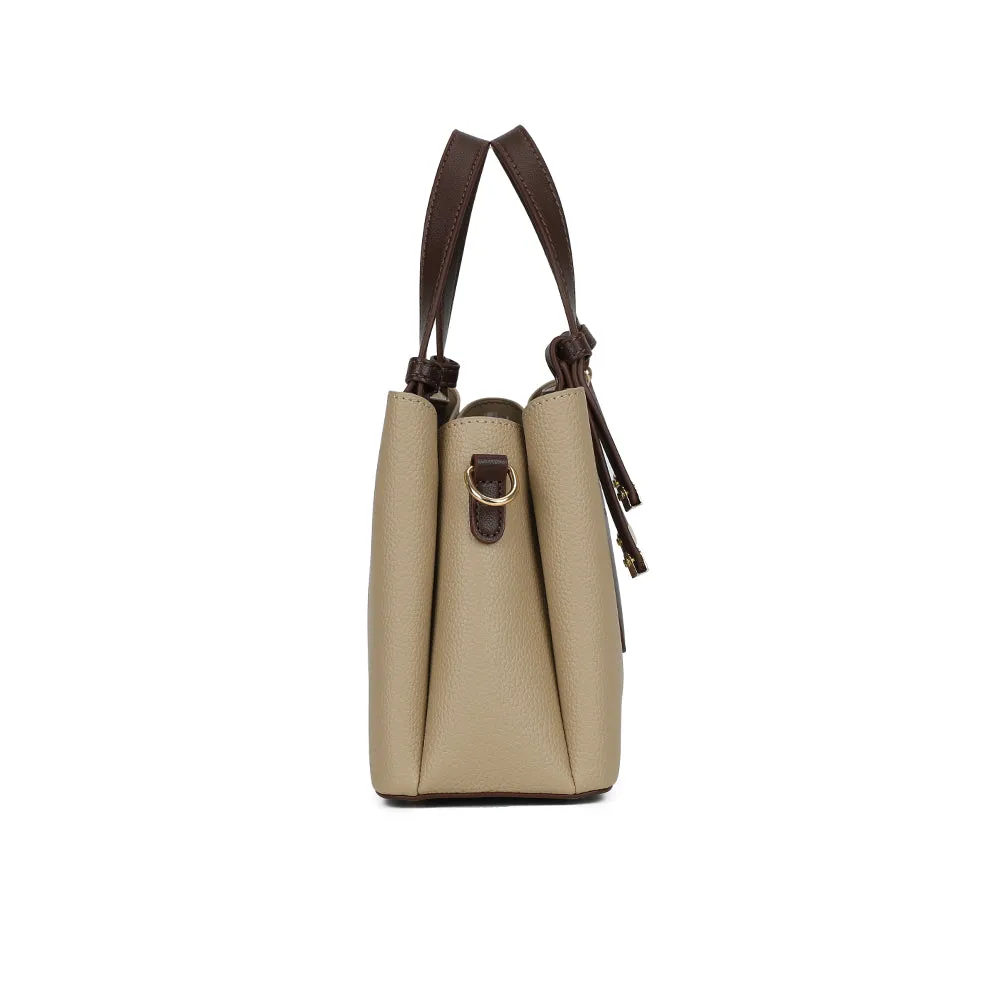 Gallantry La Lorenza sac à main taupe structuré