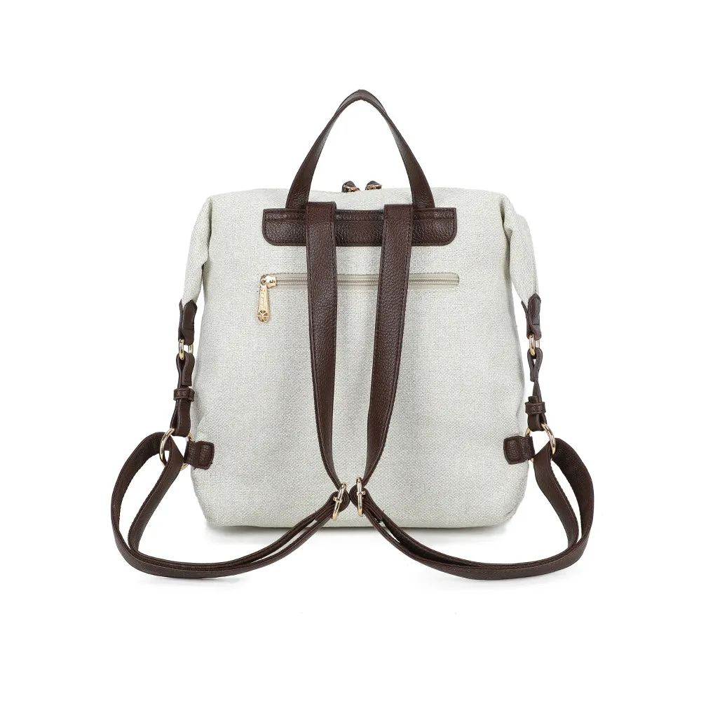 Gallantry Urbania sac à dos beige coffee 32 cm toile