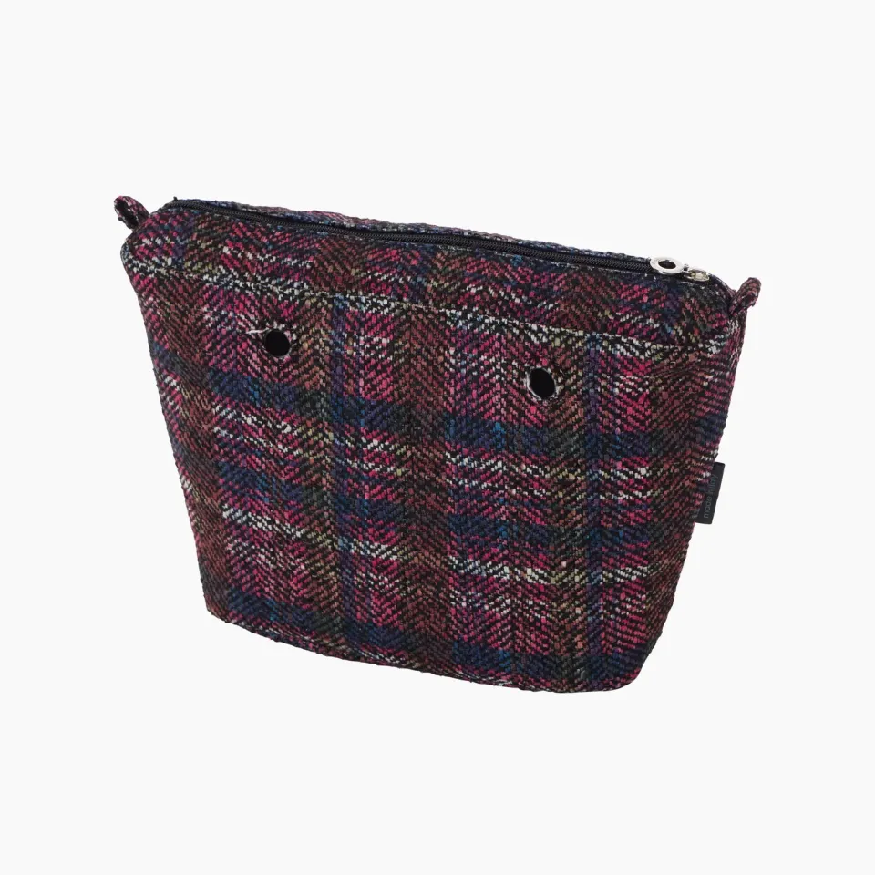 O bag Mini sac intérieur Glen Check zippé
