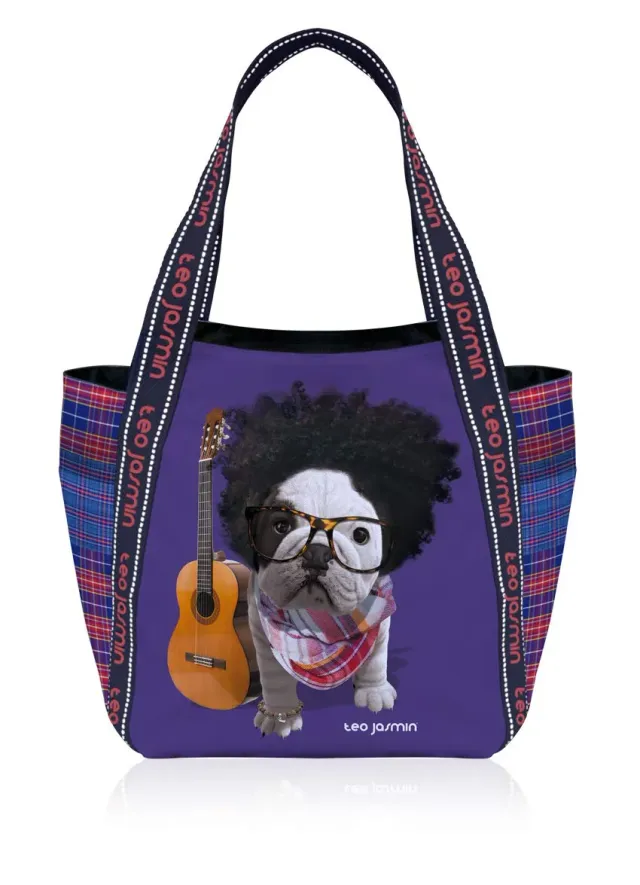 Téo Jasmin Teo Becool Passion grand cabas polyester
