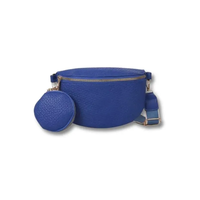Maison Sacoches Linéa sac banane cuir noir porte-monnaie