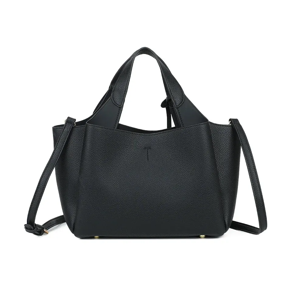 Gallantry Le Soren sac à main coffee grainé