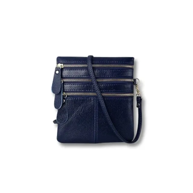 Maison Sacoches Lilia sac à main cuir noir zippé
