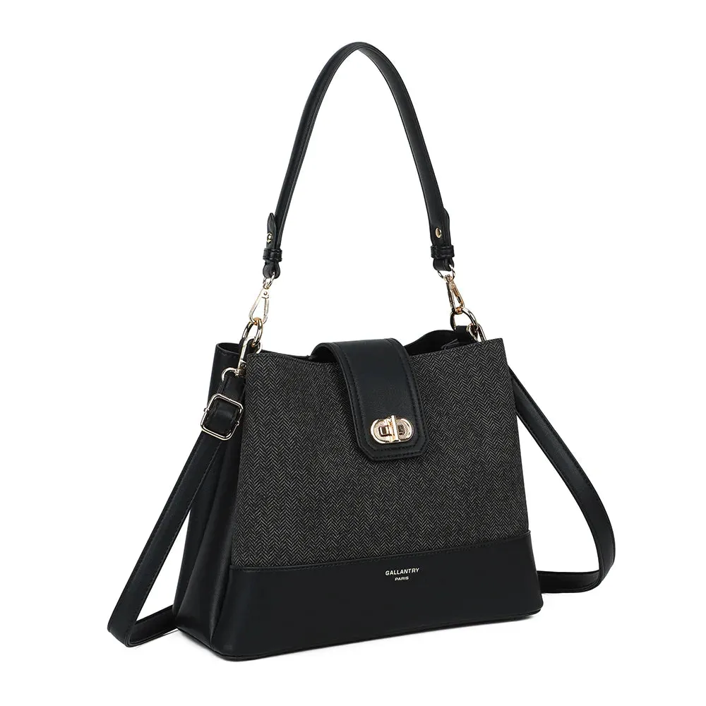 Gallantry Paris Cassian sac a main chevron