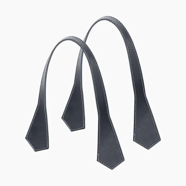O bag anse courte pointe sac bleu marine effet nappa