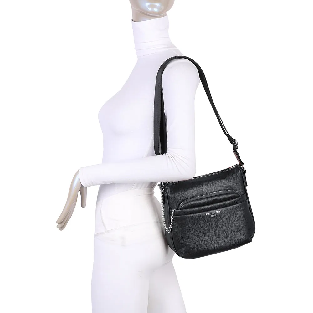 Gallantry Paris Alex sac bandoulière noir zippé