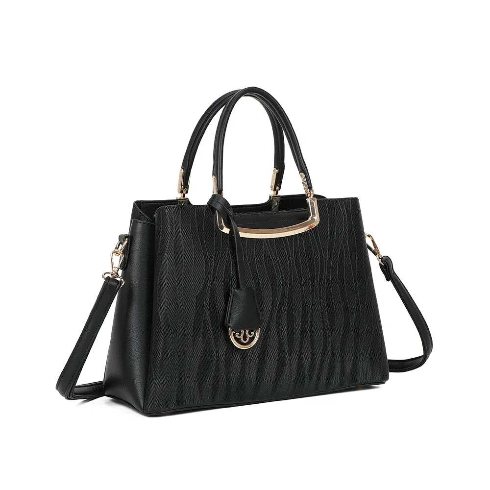 Gallantry Paris Noréline sac à main ondulé 30 cm