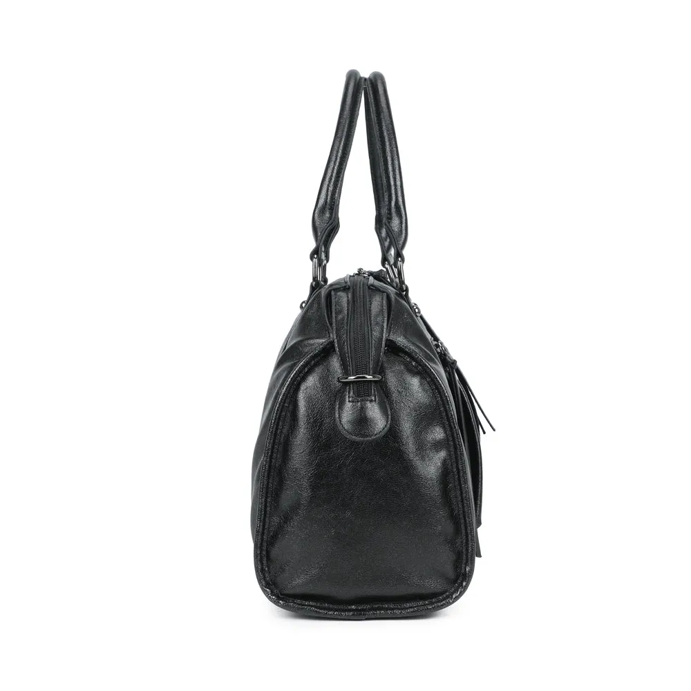 Gallantry Paris Skyla Métallique Médium sac noir 38 cm