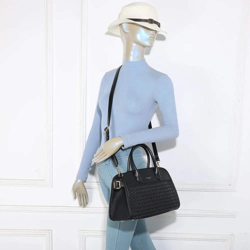 Gallantry Paris Juliette sac à main tressé zip