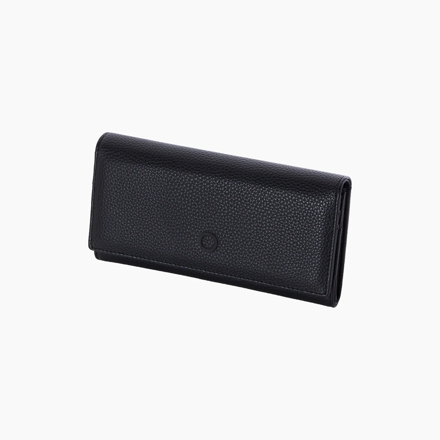 O bag Clubby grand portefeuille noir zippé