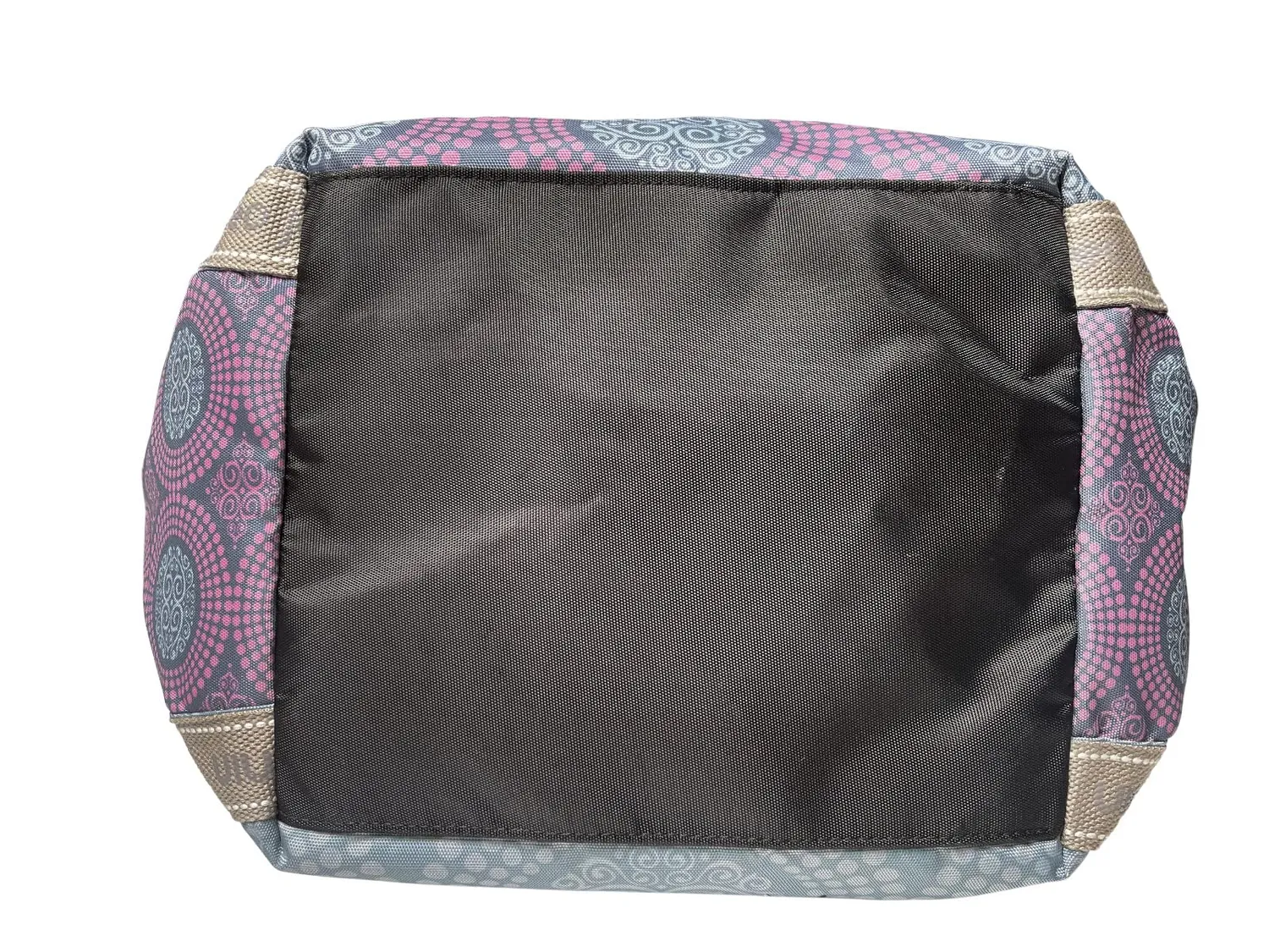 Téo Jasmin Téo Titi grand cabas gris motif chien