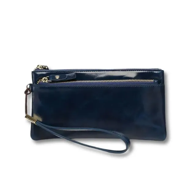 Maison Sacoches Auréa Grande Pochette Femme Rouge cuir
