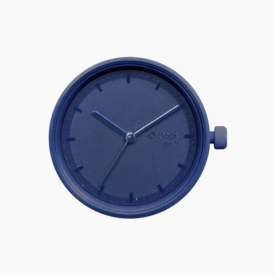 O bag O Clock Great mécanisme smalto oceano