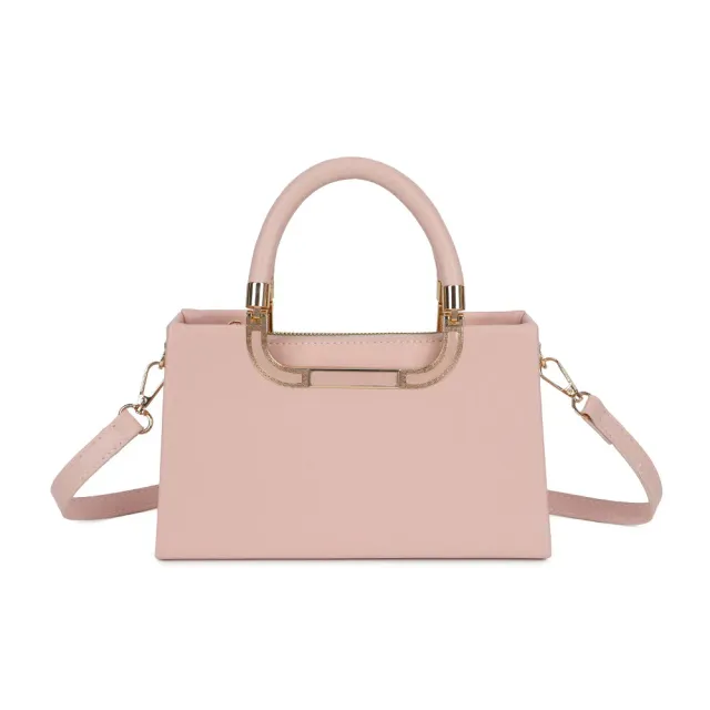 Gallantry Paris La Prima sac à main rose rigide