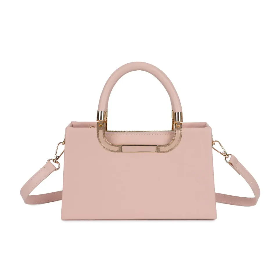 Gallantry Paris La Prima sac à main rose rigide