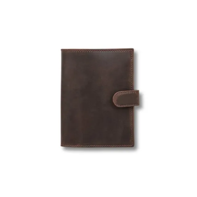 Maison Sacoches Signature portefeuille homme marron RFID cuir