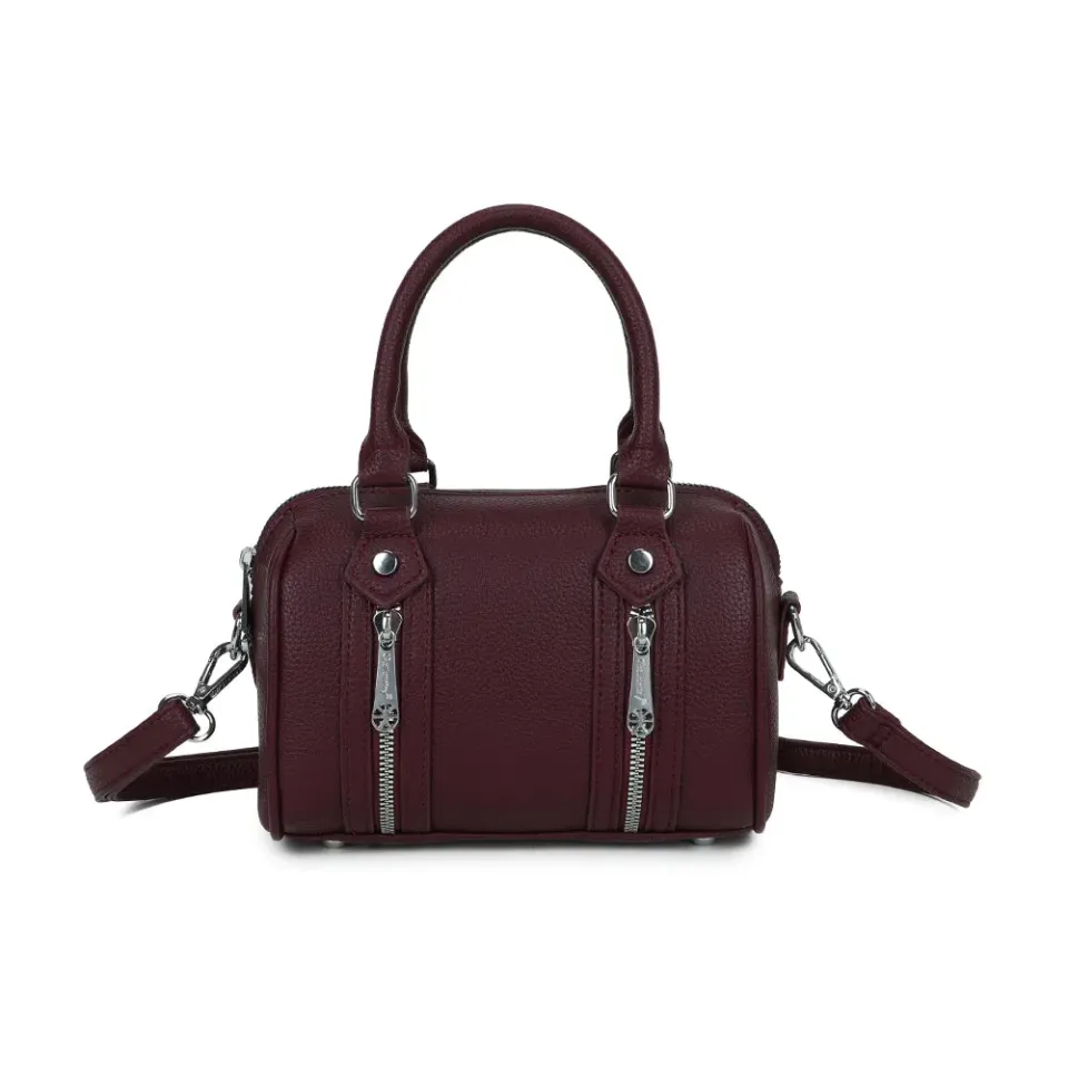 Gallantry Paris Le Orsini petit sac bordeaux grainé