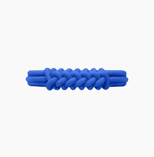 O Bag O Bracelet Knot bracelet double bleu électrique