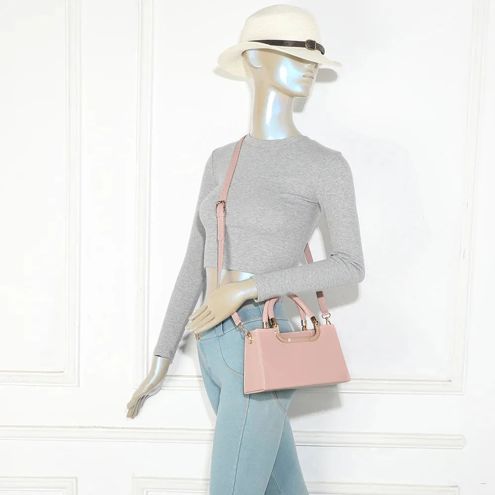Gallantry Paris La Prima sac à main rose rigide