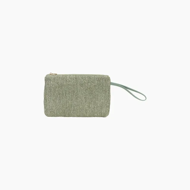 O bag Ponza mini sac crochet vert matcha