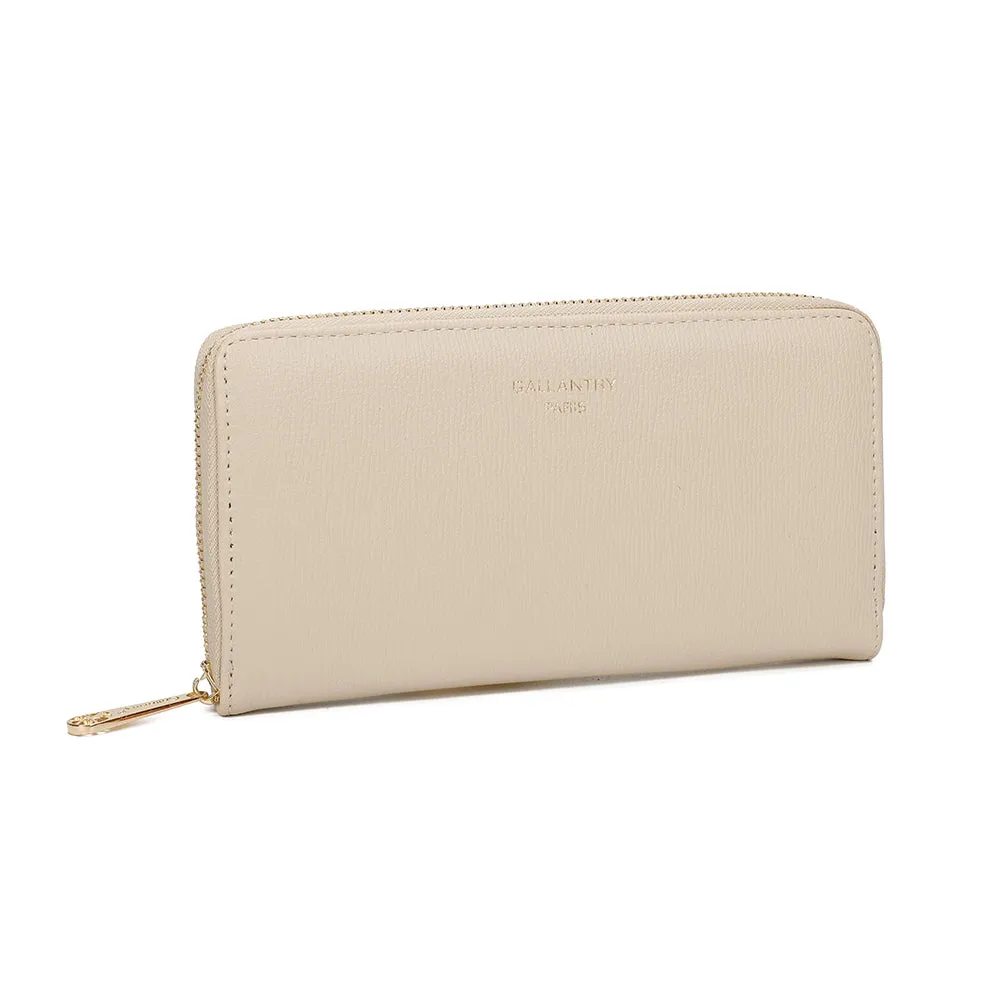 Gallantry Paris Celia Zip portefeuille rose zippé