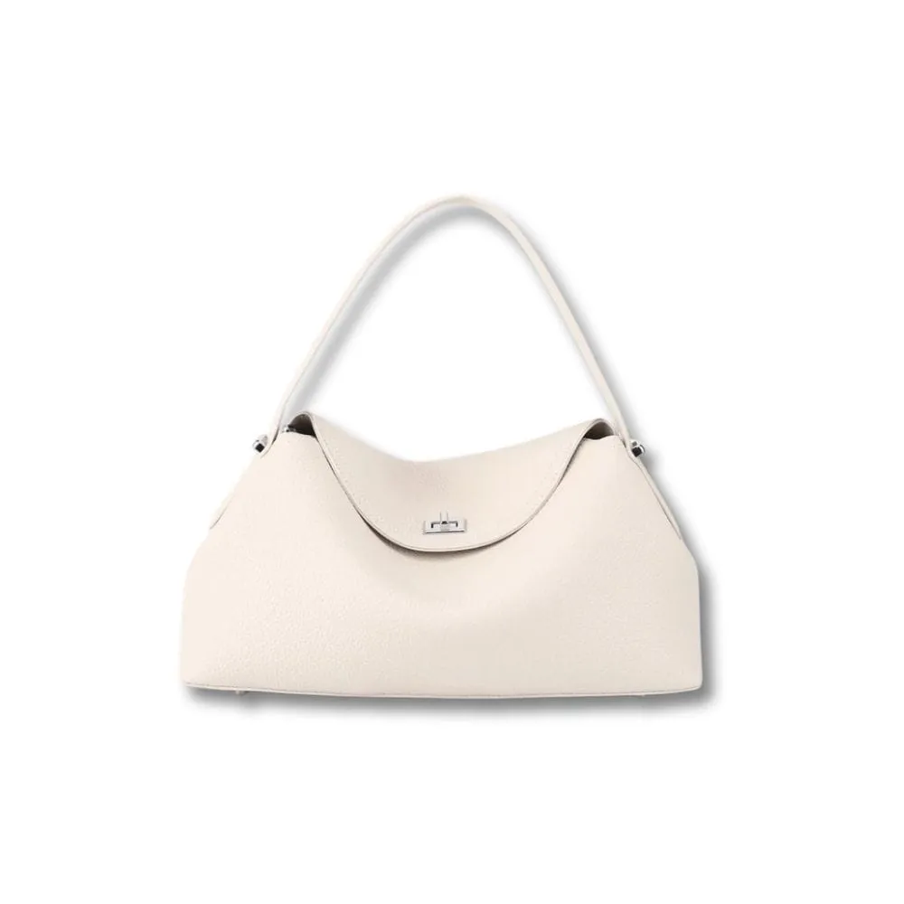 Maison Sacoches Solène Petit Sac à Main Noir souple