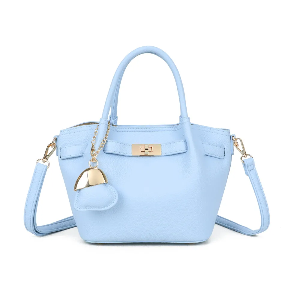Gallantry Blossom sac à main rose charm doré