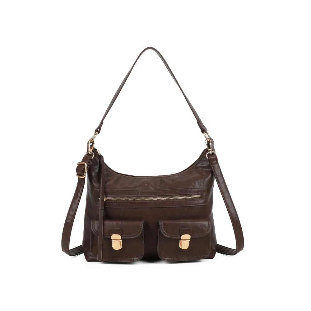 Gallantry Paris Calista sac à main Coffee souple