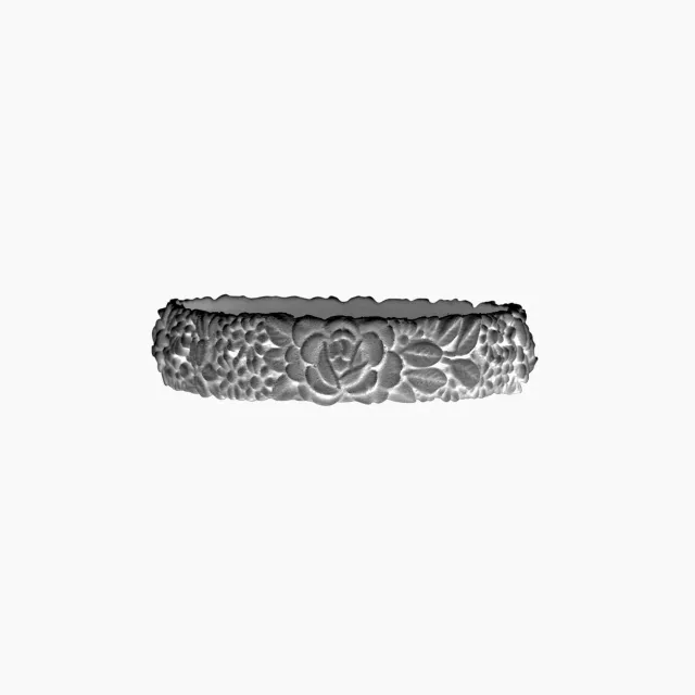 O bag O bracelet flower slim bracelet silicone graphite