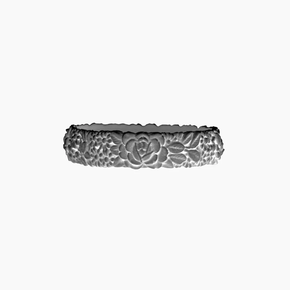 O bag O bracelet flower slim bracelet silicone graphite