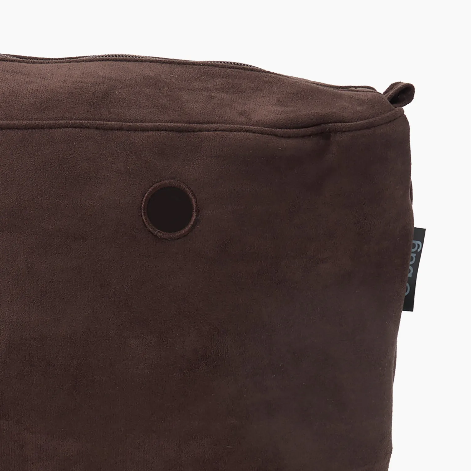 O Bag pochette interieure suedine tete de maure